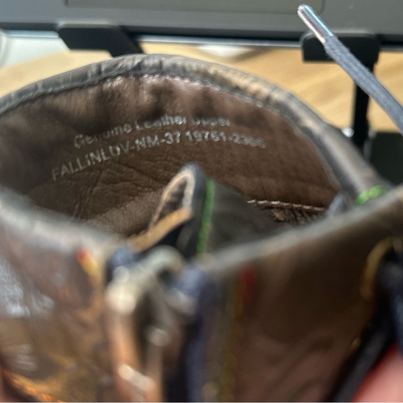 L’Artiste by Spring Step Leather Lace-Up Boots - Fallinluv Size 7 women - Picture 5 of 13